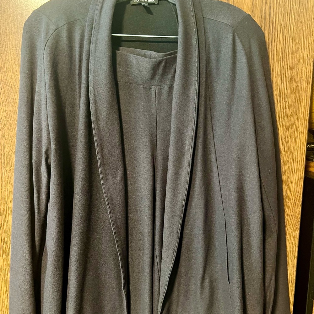 Eileen Fisher relaxed jacket with matching pants